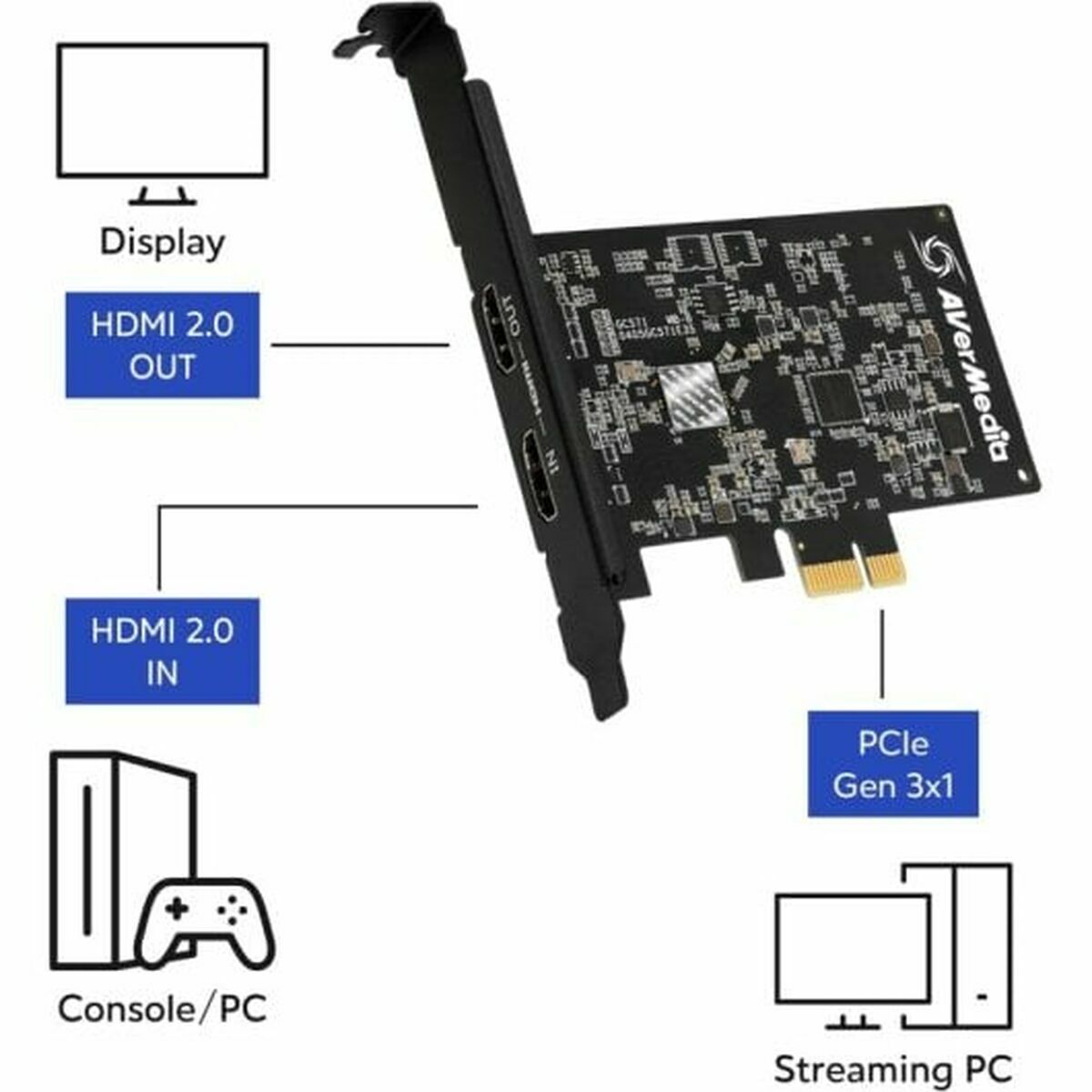 Registratore Video Game AVERMEDIA6130 GC571